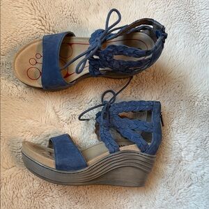 Bionica Nubuck Leather Wedges 7.5